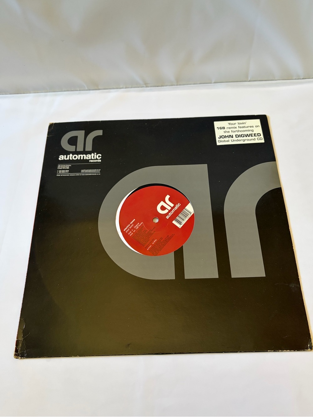 John digweed your lovin’ 12 inch vinyRare promo rave DJ Sasha techno EDM
